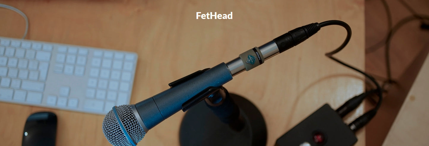TritonAudio FetHead Preamp for ribbon and dynamic microphone