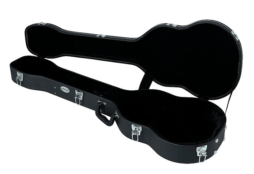 RockCase Electric Bass Hardshell Case (Beatles Bass), Curved - Black