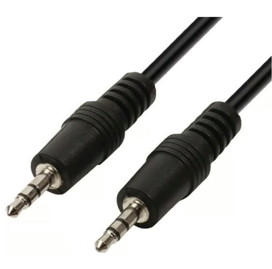 Wentronic kabel 3,5 -> 3,5 stereo 10m Skjermet minijack kabel 34193