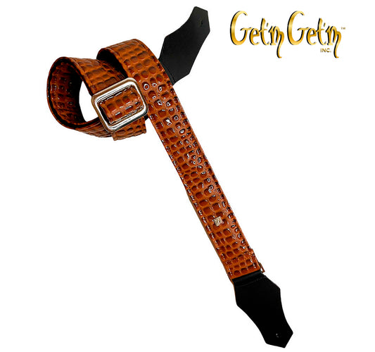 GET`M GET`M Aussie Gator Caramel 2” Gitareim