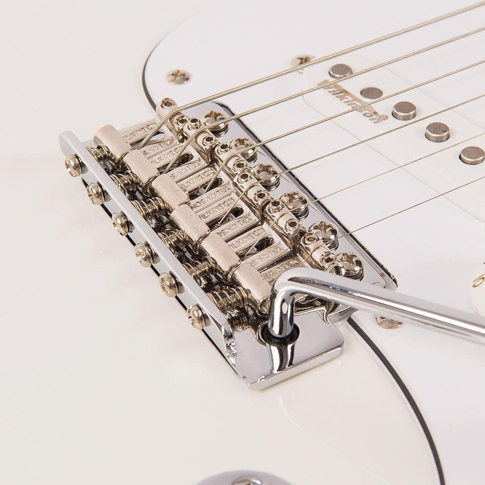 Vintage V6 Fillmore Olympic White el-gitar