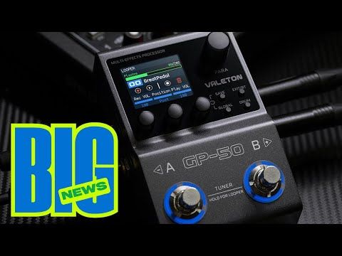 Valeton GP-50 multi-effekt for gitar – Brye Foto & Musikk