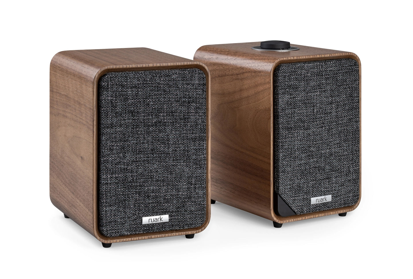 Ruark MR1 Mk3 / Rega Planar 1, Walnut Aktive høyttalere og platespiller