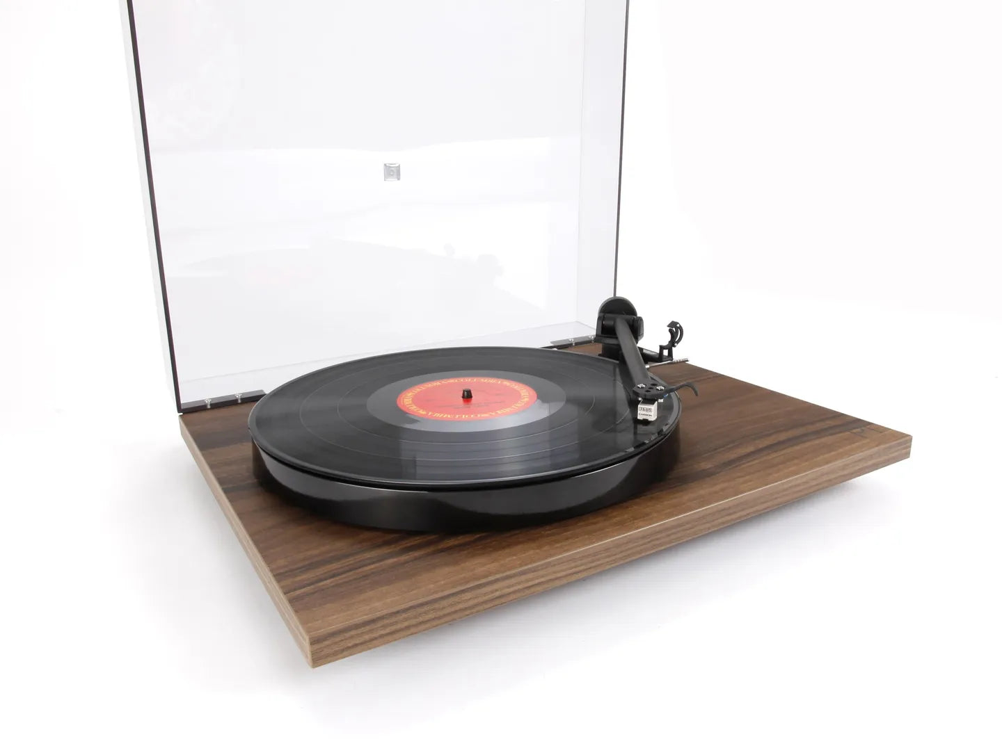 Ruark MR1 Mk3 / Rega Planar 1, Walnut Aktive høyttalere og platespiller