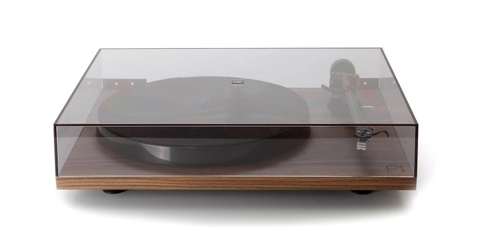 Ruark MR1 Mk3 / Rega Planar 1, Walnut Aktive høyttalere og platespiller