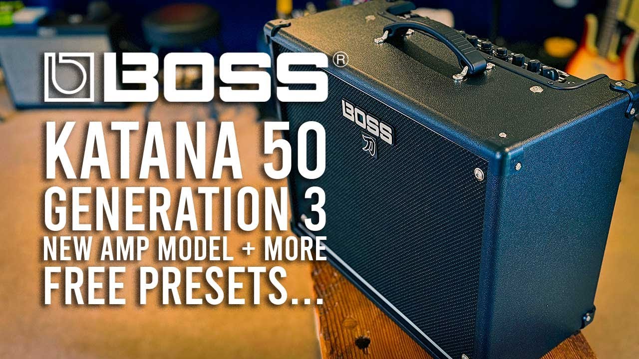 Boss Katana 50 Gen 3 1x12 Combo forsterker