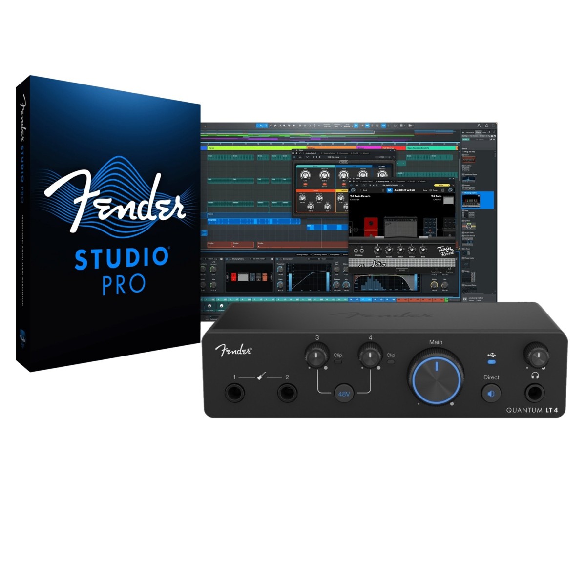 Fender Studio Quantum LT 4 USB-lydkort